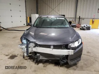 2018 Honda Civic EX with VIN 19XFC2F75JE005057, listed as a Copart auction lot 48601125 with 84,100 mi miles and Salvage Title. Bid and sale history available at DreamBid. Image 5.