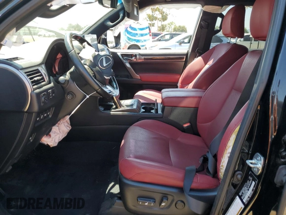 2022 Lexus GX 460 Premium with VIN JTJAM7BX0N5318462, listed as a Copart auction lot 64644195 with 48,645 mi miles and Salvage title. Bid and sale history available at DreamBid. Image 7.