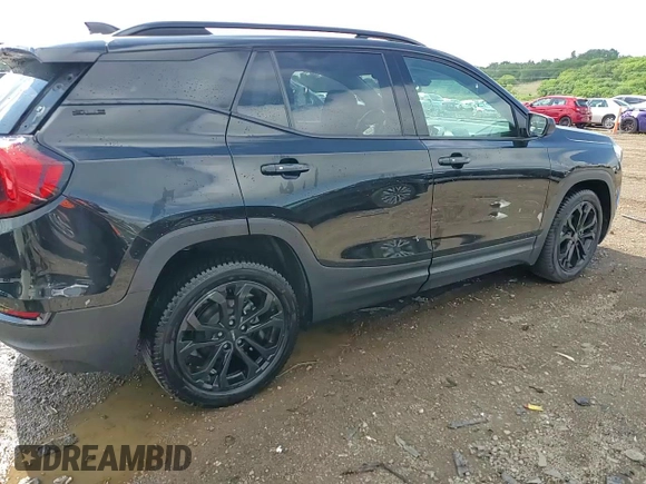2020 GMC Terrain SLE with VIN 3GKALMEV5LL330543, listed as a Copart auction lot 58581675 with 79,832 mi miles and Salvage title. Bid and sale history available at DreamBid. Image 15.