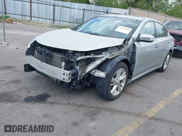 2013 Nissan Altima SV with VIN 1N4AL3AP3DN495947, listed as a IAAI auction lot 42118030 with 155,359 mi miles and . Bid and sale history available at carsss.com. Image 2.