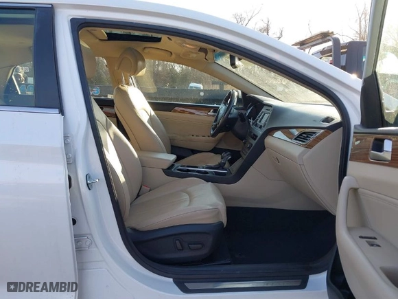 2015 Hyundai Sonata 2.4L Sport with VIN 5NPE34AF7FH040546, listed as a IAAI auction lot 41727185 with 56,294 mi miles. Bid and sale history available at carsss.com. Image 5.