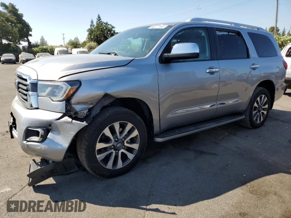 2018 Toyota Sequoia Limited with VIN 5TDJY5G1XJS156361, listed as a Copart auction lot 65277163 with 32,799 mi miles. Bid and sale history available at carsss.com. Image 1.