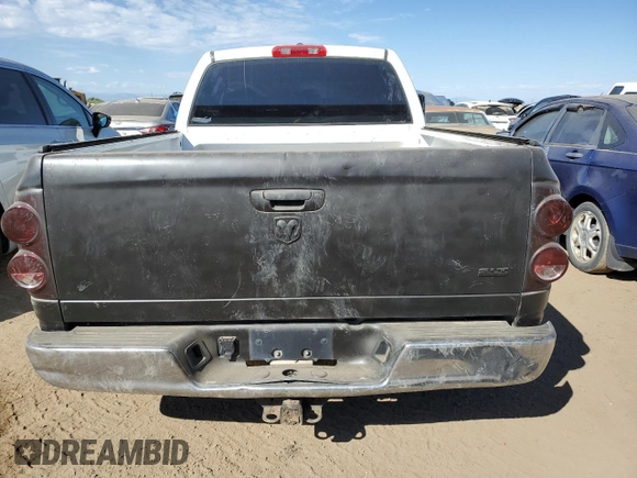 2007 Dodge Ram 2500 SLT with VIN 3D7KR29A97G791291, listed as a Copart auction lot 63494494 with 268,020 mi miles and Clean Title. Bid and sale history available at carsss.com. Image 6.