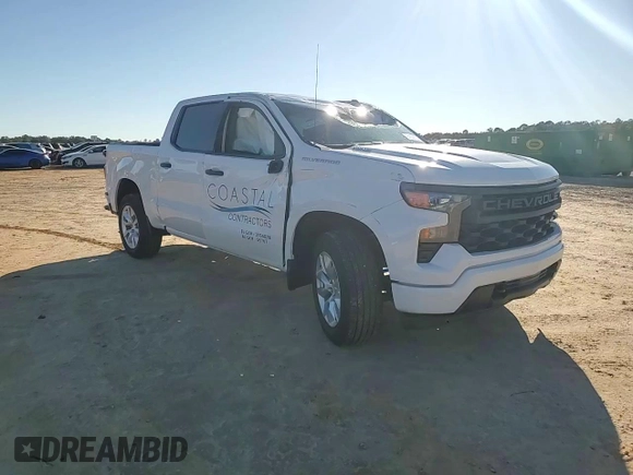 2024 Chevrolet Silverado 1500 Custom with VIN 3GCPABEK8RG445662, listed as a Copart auction lot 84538624 with 1,559 mi miles and Salvage Title. Bid and sale history available at DreamBid. Image 11.