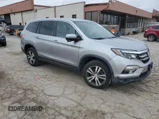 2017 Honda Pilot EX with VIN 5FNYF6H38HB019136, listed as a Copart auction lot 85673444 with Not Provided miles and Salvage Title. Bid and sale history available at DreamBid. Image 4.
