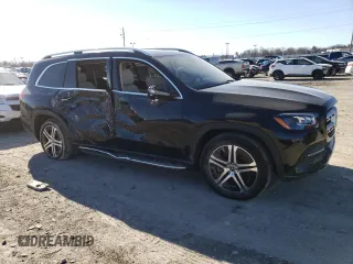 2021 Mercedes-Benz GLS with VIN 4JGFF5KE9MA402996, listed as a Copart auction lot 40803303 with 19,559 mi miles. Bid and sale history available at carsss.com. Image 4.