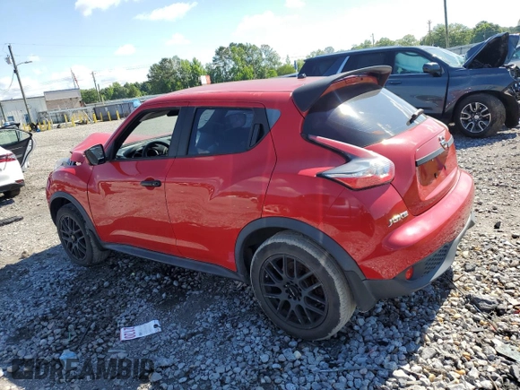 2015 Nissan Juke SV with VIN JN8AF5MVXFT557323, listed as a Copart auction lot 56647975 with Not provided miles and Clean title. Bid and sale history available at DreamBid. Image 2.