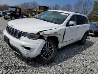 2019 Jeep Grand Cherokee Limited with VIN 1C4RJFBG7KC538990, listed as a Copart auction lot 52573805 with 75,981 mi miles and Salvage Title. Bid and sale history available at carsss.com. Image 1.
