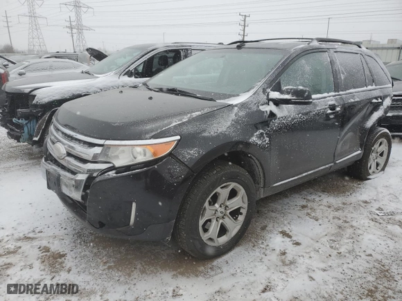 2012 Ford Edge SEL with VIN 2FMDK3JC6CBA02999, listed as a Copart auction lot 89255555 with 215,929 mi miles and Salvage Title. Bid and sale history available at carsss.com. Image 1.