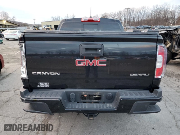 2020 GMC Canyon 4WD Denali with VIN 1GTG6EEN4L1229357, listed as a Copart auction lot 81523714 with 60,520 mi miles and Salvage Title. Bid and sale history available at carsss.com. Image 6.