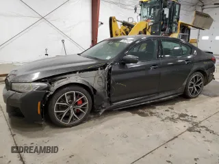 2022 BMW 5 Series 530i xDrive with VIN WBA13BJ08NWX84919, listed as a Copart auction lot 88638465 with 31,320 mi miles and Salvage Title. Bid and sale history available at carsss.com. Image 1.