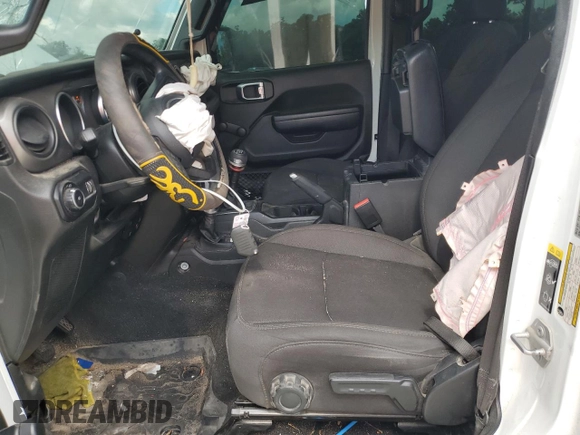 2023 Jeep Wrangler Sport с VIN 1C4HJXDGXPW596127, выставлен на аукционе Copart как лот 56645205 с пробегом 64 257 миль миль и Списание • Salvage title. История ставок и продаж доступна на DreamBid. Изображение 7.