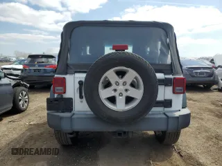 2017 Jeep Wrangler Sport z VIN 1C4AJWAG1HL556988, wystawiony jako Copart lot #52613315 z przebiegiem 60 955 mil mil oraz Szkoda całkowita • Salvage title. Historia ofert i sprzedaży dostępna na DreamBid. Obrazek 6.