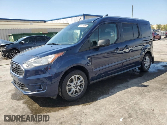 2019 Ford Transit Connect XLT z VIN NM0GE9F22K1407714, wystawiony jako Copart lot #50639355 z przebiegiem 77 148 mil mil oraz Nie do naprawy • Non repairable. Historia ofert i sprzedaży dostępna na DreamBid. Obrazek 1.