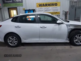 2018 Kia Optima S with VIN 5XXGT4L35JG209737, listed as a IAAI auction lot 41806505 with 98,869 mi miles and . Bid and sale history available at DreamBid. Image 14.
