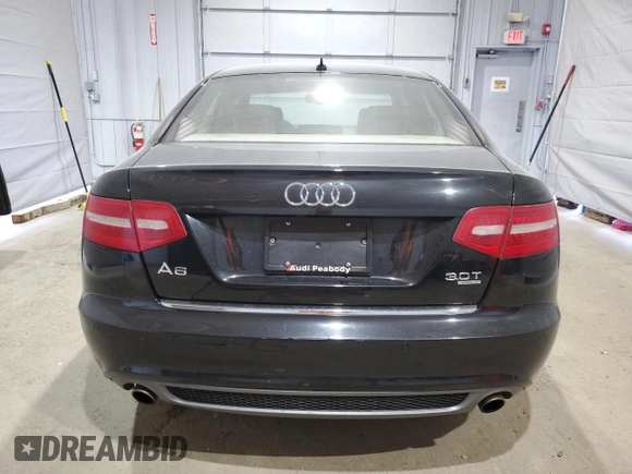 2011 Audi A6 Prestige with VIN WAUKGAFB1BN029903, listed as a Copart auction lot 53702015 with 111,705 mi miles and Salvage title. Bid and sale history available at DreamBid. Image 6.