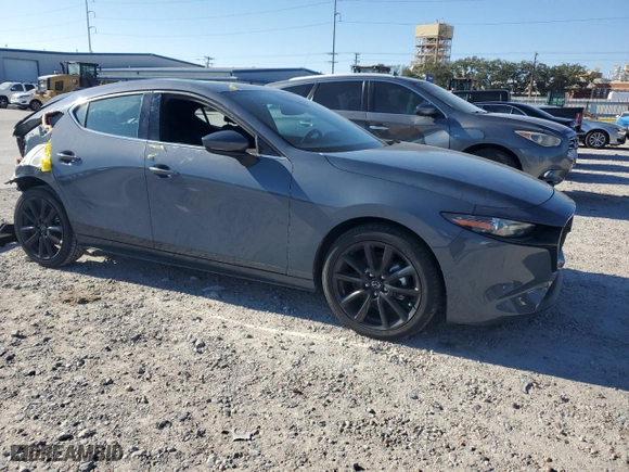 2023 Mazda Mazda3 Hatchback 2.5 S Premium with VIN JM1BPAMM7P1616371, listed as a Copart auction lot 81993074 with 7,004 mi miles and Salvage Title. Bid and sale history available at carsss.com. Image 4.