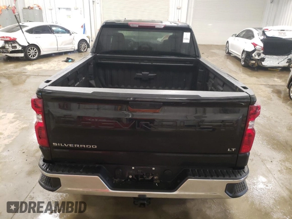 2023 Chevrolet Silverado 1500 LT with VIN 1GCUDDEDXPZ322787, listed as a Copart auction lot 42681305 with 40,075 mi miles and Salvage Title. Bid and sale history available at carsss.com. Image 6.