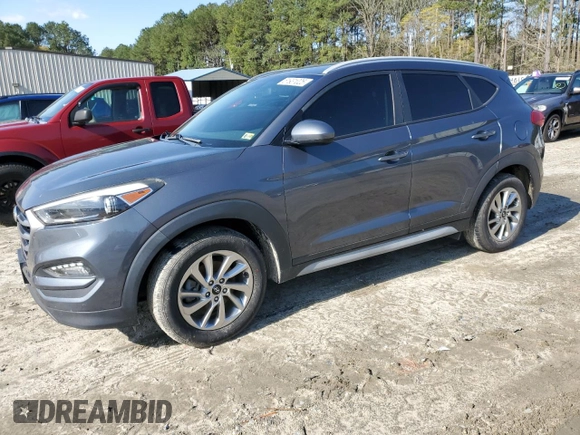 2017 Hyundai Tucson SE with VIN KM8J33A49HU485334, listed as a Copart auction lot 51931025 with 103,907 mi miles and Salvage Title. Bid and sale history available at DreamBid. Image 1.