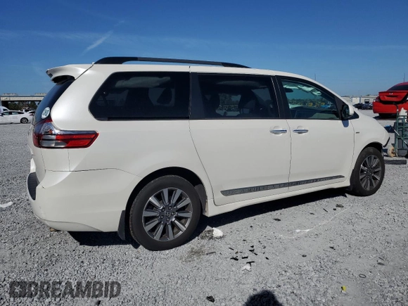 2020 Toyota Sienna XLE with VIN 5TDDZ3DC8LS244302, listed as a Copart auction lot 47581475 with 72,956 mi miles and Non Repairable. Bid and sale history available at carsss.com. Image 3.