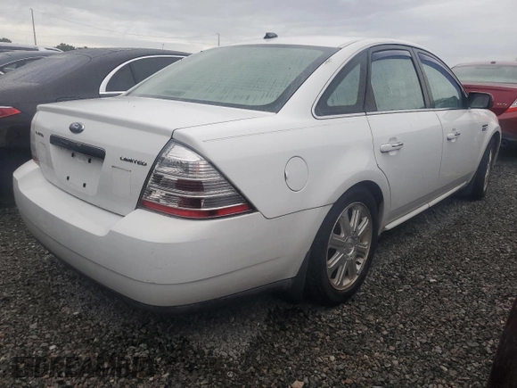 2008 Ford Taurus Limited with VIN 1FAHP25W78G173112, listed as a Copart auction lot 74855154 with 0 mi miles and Salvage Title. Bid and sale history available at carsss.com. Image 3.