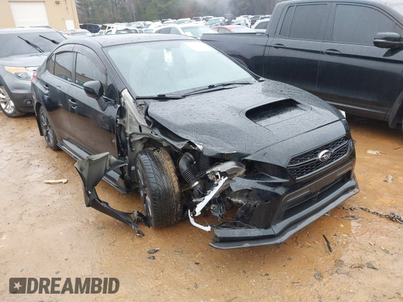 2018 Subaru WRX Premium with VIN JF1VA1C61J9801614, listed as a IAAI auction lot 41244911 with 101,650 mi miles. Bid and sale history available at carsss.com. Image 1.