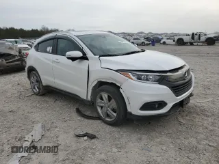 2019 Honda HR-V EX with VIN 3CZRU5H54KM729041, listed as a Copart auction lot 48437665 with 49,075 mi miles and Clean Title. Bid and sale history available at carsss.com. Image 4.