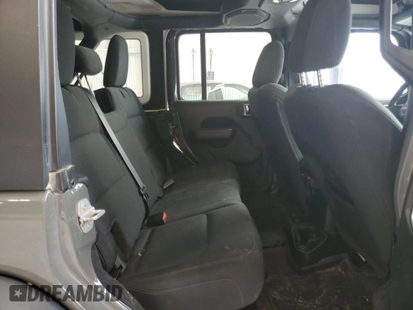 2020 Jeep Wrangler Unlimited Willys with VIN 1C4HJXDM2LW345683, listed as a Copart auction lot 57156215 with Not provided miles and Salvage title. Bid and sale history available at DreamBid. Image 10.