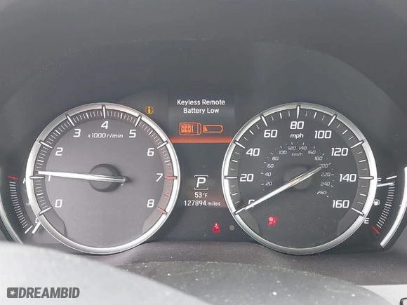 2014 Acura MDX Tech Pkg with VIN 5FRYD4H48EB044843, listed as a IAAI auction lot 41142878 with 127,894 mi miles. Bid and sale history available at carsss.com. Image 7.