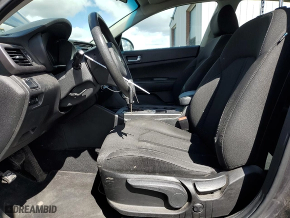 2017 Kia Optima LX with VIN 5XXGT4L35HG172408, listed as a Copart auction lot 52001695 with 129,545 mi miles and Salvage Title. Bid and sale history available at carsss.com. Image 7.