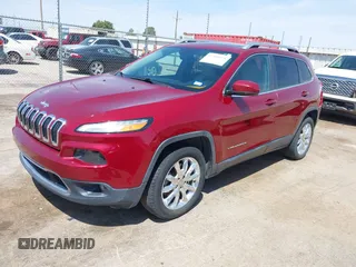 2016 Jeep Cherokee Limited with VIN 1C4PJLDB7GW146458, listed as a IAAI auction lot 42000075 with 91,291 mi miles and . Bid and sale history available at DreamBid. Image 18.