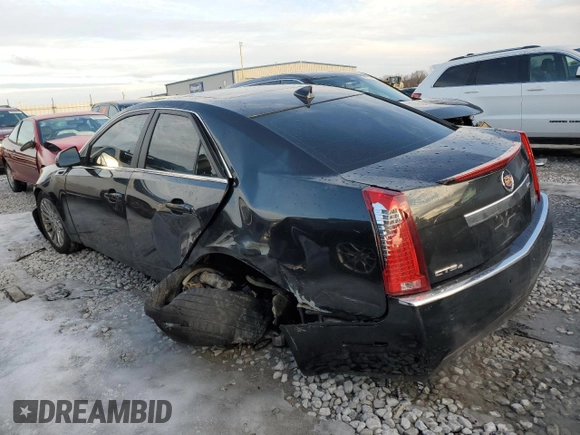 2011 Cadillac CTS Premium with VIN 1G6DS5ED7B0132361, listed as a Copart auction lot 88530075 with 124,176 mi miles and Salvage Title. Bid and sale history available at carsss.com. Image 2.