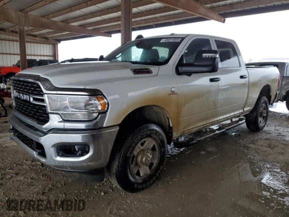 2023 Ram 2500 Tradesman with VIN 3C6UR5CLXPG543783, listed as a Copart auction lot 45014855 with 34,422 mi miles and Salvage title. Bid and sale history available at DreamBid. Image 1.