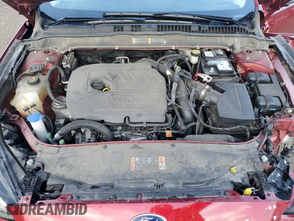 2017 Ford Fusion SE with VIN 3FA6P0HD2HR179365, listed as a Copart auction lot 48155574 with 124,138 mi miles and Non Repairable. Bid and sale history available at DreamBid. Image 11.