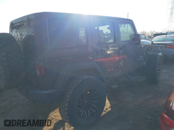 2018 Jeep Wrangler Unlimited Sport S with VIN 1C4HJWDG7JL918614, listed as a IAAI auction lot 41750833 with 60,136 mi miles and . Bid and sale history available at DreamBid. Image 4.