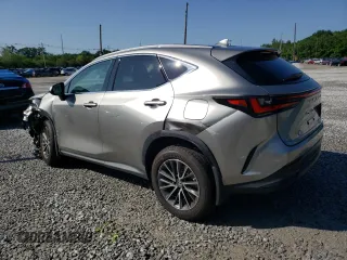 2022 Lexus NX with VIN 2T2AGCEZ1NC014751, listed as a Copart auction lot 58601123 with 4,362 mi miles. Bid and sale history available at carsss.com. Image 2.