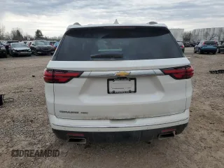 2023 Chevrolet Traverse High Country with VIN 1GNEVNKW8PJ318742, listed as a Copart auction lot 53361995 with 26,687 mi miles and Salvage title. Bid and sale history available at DreamBid. Image 6.