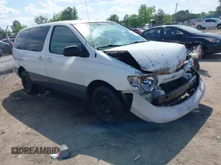 1998 Toyota Sienna CE z VIN 4T3GF19C2WU063623, wystawiony jako IAAI lot #42142554 z przebiegiem 272 791 mil mil oraz . Historia ofert i sprzedaży dostępna na DreamBid. Obrazek 1.