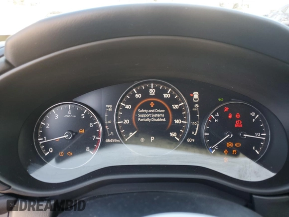 2020 Mazda CX-30 with VIN 3MVDMABL8LM112404, listed as a Copart auction lot 86223234 with 46,459 mi miles and Salvage Title. Bid and sale history available at DreamBid. Image 9.