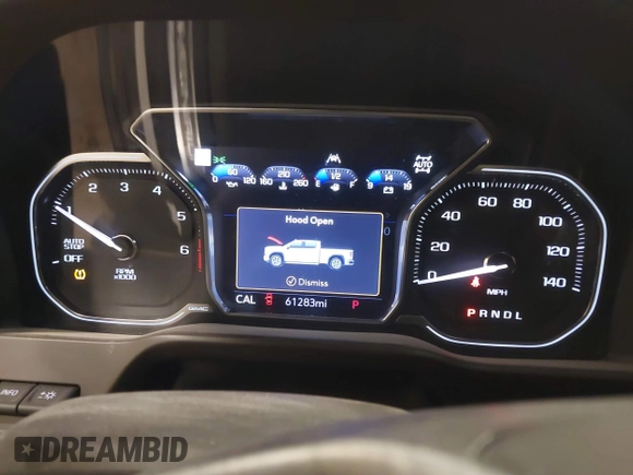 2020 GMC Sierra 1500 Denali z VIN 1GTU9FEL9LZ116486, wystawiony jako IAAI lot #41392384 z przebiegiem 61 283 mil mil oraz . Historia ofert i sprzedaży dostępna na DreamBid. Obrazek 7.