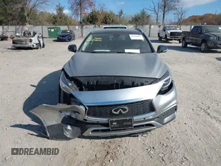 2019 Infiniti QX30 Luxe with VIN SJKCH5CRXKA011966, listed as a IAAI auction lot 40800082 with 56,138 mi miles and . Bid and sale history available at DreamBid. Image 12.