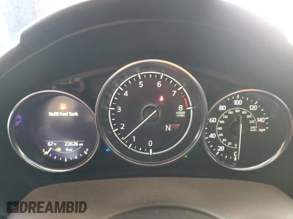 2023 Mazda MX-5 Miata Grand Touring z VIN JM1NDAM71P0551782, wystawiony jako Copart lot #88795725 z przebiegiem 22 626 mil mil oraz Nie do naprawy • Non repairable. Historia ofert i sprzedaży dostępna na DreamBid. Obrazek 9.