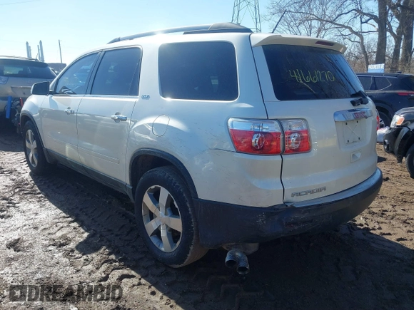 2012 GMC Acadia SLT1 with VIN 1GKKRRED3CJ321905, listed as a IAAI auction lot 41661270 with 158,753 mi miles. Bid and sale history available at carsss.com. Image 3.