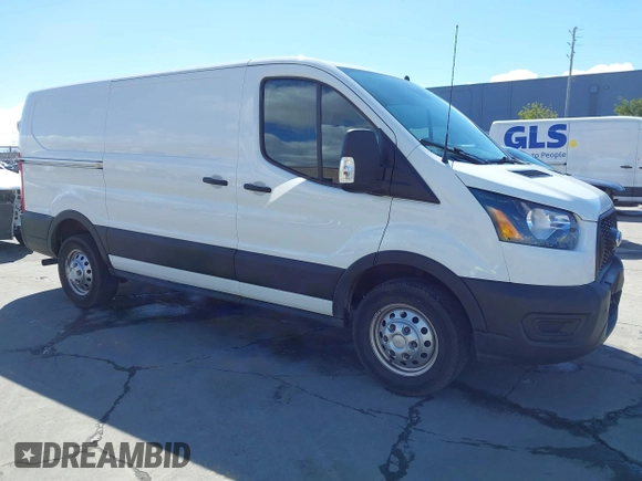 2021 Ford Transit Cargo with VIN 1FTBR2Y80MKA35393, listed as a IAAI auction lot 41732236 with 24,799 mi miles and . Bid and sale history available at DreamBid. Image 1.