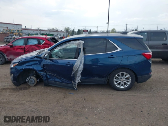 2020 Chevrolet Equinox LT with VIN 2GNAXJEV4L6285556, listed as a IAAI auction lot 42075309 with 28,268 mi miles and . Bid and sale history available at DreamBid. Image 15.