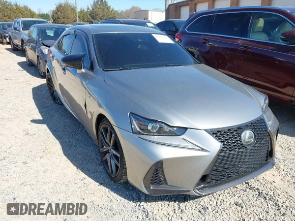 2017 Lexus IS with VIN JTHBA1D27H5049152, listed as a IAAI auction lot 41859592 with 118,567 mi miles. Bid and sale history available at carsss.com. Image 1.