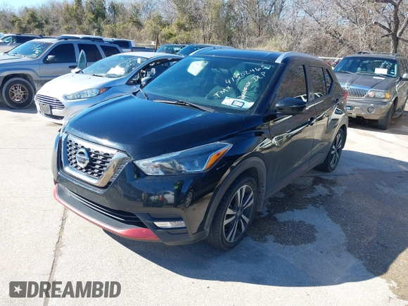 2019 Nissan Kicks S with VIN 3N1CP5CU3KL535479, listed as a IAAI auction lot 41302465 with 97,148 mi miles. Bid and sale history available at carsss.com. Image 18.