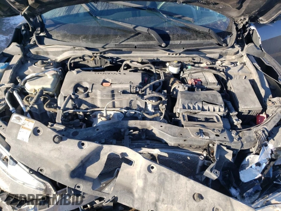 2017 Honda Civic Sedan LX with VIN 2HGFC2F64HH032015, listed as a Copart auction lot 42377955 with 110,391 mi miles and Salvage Title. Bid and sale history available at carsss.com. Image 11.