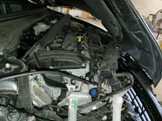 2024 Kia Forte LXS with VIN 3KPF24AD0RE806745, listed as a Copart auction lot 48023495 with 203 mi miles and Salvage Title. Bid and sale history available at DreamBid. Image 11.