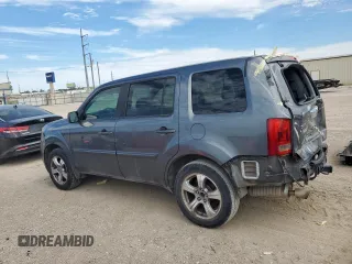 2013 Honda Pilot EX-L with VIN 5FNYF3H57DB027741, listed as a Copart auction lot 57719085 with 217,083 mi miles and Salvage title. Bid and sale history available at DreamBid. Image 2.